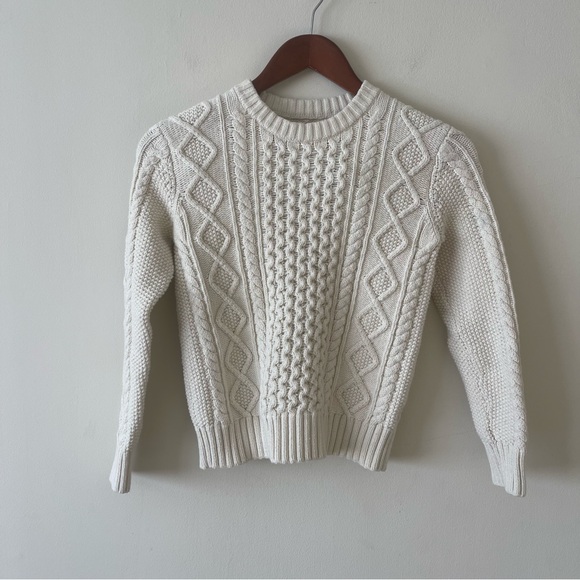 GAP Other - Gap Kids Cream Cable Knit Sweater Size Girls L